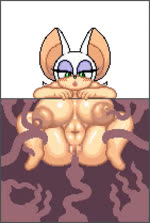 abdominal_bulge anthro anthro_penetrated areola big_areola big_breasts big_butt blush breasts butt dark_areola dark_nipples eyelashes eyeshadow fangs female female_penetrated front_view fur genitals glistening glistening_body glistening_skin green_eyes huge_breasts looking_down looking_pleasured makeup membrane_(anatomy) membranous_wings motion_lines navel nipple_fetish nipple_play nipple_pull nipples nude open_mouth penetration puffy_areola pussy sex short_loop short_stack solo spread_legs spreading tan_body tan_skin teeth tentacle_in_pussy tentacle_penetration tentacle_sex tentacle_trap tentacles thick_thighs through_wall thrust tongue vaginal vaginal_penetration white_body white_fur wide_eyed wings mikituu sega sonic_the_hedgehog_(series) rouge_the_bat bat mammal 2022 animated digital_media_(artwork) full-length_portrait no_sound pixel_(artwork) pixel_animation portrait short_playtime webm