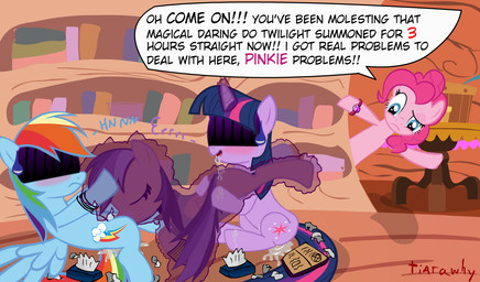 2012 blush book bound cutie_mark daring_do_(mlp) dialog english_text equine female feral friendship_is_magic group hair horn horse leash lesbian long_hair magic mammal masturbation molestation multi-colored_hair my_little_pony oral oral_sex pegasus pinkie_pie_(mlp) pony pussy_juice rainbow_dash_(mlp) rainbow_hair sex surprise text tiarawhy tongue twilight_sparkle_(mlp) unicorn vaginal wing_boner wings
Rating: Explicit
Score: 12
User: tiarawhy
Date: February 20, 2012
