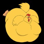 air_inflation annoyed anthro avian_feet belly big_belly big_breasts big_butt breasts butt chest_tuft chubby_cheeks fat_arms feathers huge_belly huge_breasts huge_butt hyper hyper_belly hyper_inflation immobile inflation inflation_fetish male simple_background solo tail tail_feathers thick_thighs transparent_background tuft anonymous_artist 20th_century_fox family_guy ernie_the_giant_chicken avian bird chicken galliform gallus_(genus) phasianid 1:1 alpha_channel digital_drawing_(artwork) digital_media_(artwork) hi_res