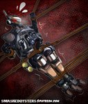 black_bars bodily_fluids cum erection genital_fluids genitals machine male not_furry penis simple_background solo text smashed_(artist) apex_legends electronic_arts respawn_entertainment titanfall titanfall_2 humanoid robot robot_humanoid spectre_(titanfall) digital_media_(artwork) hi_res letterbox url