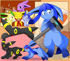 ambiguous_gender angry blue_fur blue_skin blush brown_fur cutaway eevee eeveelution espeon feral flareon fur glaceon group jolteon leafeon looking_back nintendo one_eye_closed pokémon purple_fur red_eyes tan_fur umbreon vaporeon video_games yellow_fur 雲狐
Rating: Safe
Score: 1
User: Hydr0
Date: February 03, 2015 ambiguous_gender angry blue_fur blue_skin blush brown_fur cutaway eevee eeveelution espeon feral flareon fur glaceon group jolteon leafeon looking_back nintendo one_eye_closed pokémon purple_fur red_eyes tan_fur umbreon vaporeon video_games yellow_fur 雲狐
Rating: Safe
Score: 1
User: Hydr0
Date: February 03, 2015
