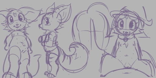 animal_genitalia anthro canine_genitalia duo female genitals male male/female onaza solo young mushy blizzard_entertainment warcraft canid canine fennec_fox fox mammal true_fox vulpera absurd_res hi_res