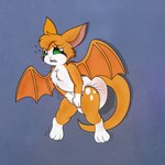 anthro back_wings bodily_fluids clothed clothing diaper digitigrade embarrassed feces female nervous paws pooping shaking soiled_diaper soiling soiling_diaper solo sweat sweatdrop trembling unclean_diaper used_diaper wearing_diaper wings hodgepodgedl dust:_an_elysian_tail fidget_(elysian_tail) bat mammal nimbat 1:1 hi_res