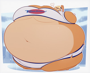 accessory air_inflation anthro basketball_uniform belly belly_expansion big_belly big_breasts big_cheeks black_eyebrows blonde_hair blue_background blue_eyes blue_hairband body_inflation border bottomwear breast_expansion breasts breath cheek_expansion clothing expansion eyebrows eyelashes female gloves hair hair_accessory hairband handwear huge_belly huge_breasts hyper hyper_belly hyper_breasts hyper_inflation immobile inflation multicolored_body navel open_mouth pink_inner_ear pink_nose puffed_cheeks round_body scut_tail shirt short_tail shorts simple_background solo spherical_inflation sportswear sunken_limbs tail tan_body tan_ears tan_tail text text_on_clothing text_on_shirt text_on_topwear three-quarter_view tight_clothing topwear two_tone_body uniform white_border white_bottomwear white_clothing white_gloves white_handwear white_mouth white_shirt white_shorts white_topwear ridiculouscake looney_tunes space_jam warner_brothers lola_bunny lagomorph leporid mammal rabbit 2021 absurd_res colored digital_media_(artwork) flat_colors hi_res