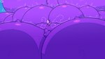 big_breasts big_butt big_tail breasts butt fur huge_breasts huge_butt huge_tail hyper hyper_breasts hyper_butt hyper_inflation hyper_tail inflation motion_lines purple_body purple_fur purple_tail tail text white_text exoticcrystal exotic_krystal 16:9 2025 absurd_res artist_name hi_res widescreen