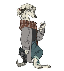 anthro asian_clothing biped chair chibi chinese city cityscape clothed clothing east_asian_clothing fully_clothed furniture male school school_uniform sky smile solo uniform wenx disney zootopia fan_character sanwenxiao borzoi canid canine canis domestic_dog hunting_dog mammal sighthound alpha_channel detailed digital_media_(artwork) full-length_portrait hi_res portrait