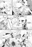 2012 bisexual black_and_white blush bodily_fluids censor_bar censored close-up comic cutie_mark dialogue english_text equid equine erection facial_hair female female/female feral fluttershy_(mlp) french_kissing friendship_is_magic from_behind_position genitals group group_sex hasbro heart_symbol hi_res horn ineffective_censorship japanese_text kissing male male/female mammal monochrome mustache my_little_pony mythological_creature mythological_equine mythology open_mouth pegasus penetration penis pussy rarity_(mlp) sex tail tears text threesome tiarawhy tongue trio unicorn vaginal vaginal_penetration wings