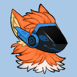 ambiguous_gender anthro blue_background machine simple_background solo anonymous_artist protogen 1:1 absurd_res aliasing binary_drawing digital_drawing_(artwork) digital_media_(artwork) dithering headshot_portrait hi_res portrait male_(lore)