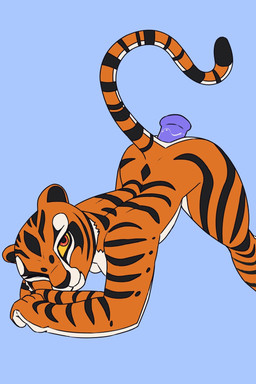 anal anal_fluids anal_penetration anthro anus arched_back ass_up black_stripes bodily_fluids breasts butt dildo dildo_in_ass dildo_insertion female female_penetrated fur looking_at_viewer object_in_ass one_eye_closed orange_body orange_fur penetration seductive sex_toy sex_toy_in_ass sex_toy_insertion solo stripes tail strykersart dreamworks kung_fu_panda master_tigress animal_humanoid felid felid_humanoid feline humanoid mammal mammal_humanoid pantherine 2:3 hi_res