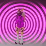 abstract_background anthro bdsm bondage bound clothing female gag gagged hypnosis mind_control pink_clothing qr_code restraints spiral spiral_background straitjacket padlockedpadding bandai_namco digimon canid digimon_(species) mammal renamon 1:1 3d_(artwork) 3d_animation animated digital_media_(artwork) high_framerate huge_filesize no_sound short_playtime webm