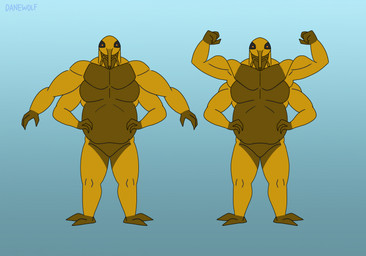 4_arms antennae_(anatomy) anthro biceps flexing flexing_bicep flexing_both_biceps male multi_arm multi_limb musclegut muscular muscular_male nude pecs solo danewolf_(artist) bill_the_weevil arthropod beetle insect weevil digital_drawing_(artwork) digital_media_(artwork) hi_res