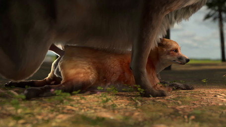 anal anal_penetration animal_genitalia animal_penis anus backlighting balls butt canine_genitalia canine_penis duo erection erection_while_penetrated feral feral_on_feral feral_penetrated feral_penetrating feral_penetrating_feral forest genitals knot knotted_penis larger_male light looking_pleasured lying male male/male male_feral male_penetrated male_penetrating male_penetrating_male on_front outside outside_sex penetration penile penile_penetration penis penis_in_ass plant realistic_feral rim_lighting sex sheath size_difference smaller_male smaller_penetrated text tree hiad ash_(hiad) cypress_(hiad) canid canine canis fox mammal red_fox true_fox wolf 16:9 2026 3d_(artwork) 3d_animation animated digital_media_(artwork) hi_res lighting short_playtime sound url video widescreen