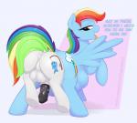 anal anal_vore animal_genitalia animal_penis anus balls cutie_mark duo equine_genitalia equine_penis female feral genitals male penis text vore augustbebel friendship_is_magic hasbro my_little_pony rainbow_dash_(mlp) equid equine horse mammal pony english_text hi_res