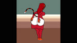 anthro big_butt butt clothed clothing covering covering_butt covering_self drop_seat_pajamas embarrassed female gasp huge_butt looking_at_viewer looking_back looking_back_at_viewer pop_(sound_effect) realization scratching_butt sheepish_grin sheepish_smile thick_thighs toony wardrobe_malfunction wide_hips y_shaped_butt_crack 83exor the-stooge odile_nightingale felid mammal pantherine tiger 16:9 animated hi_res short_playtime sound webm widescreen