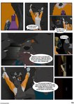 anthro bdsm cage chastity_cage chastity_device collar dominant drone dronification duo kidnapping leash male male/male master petplay roleplay slave submissive text icehuskagon canid canine canis fox mammal wolf absurd_res artist_name comic english_text hi_res