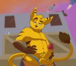 2012 balls band-aid chubby erection gloves green_eyes humanoid_penis lombax looking_at_viewer male penis ratchet ratchet_and_clank skaifox solo standing stripes underwear video_games
Rating: Explicit
Score: 14
User: Halounam
Date: January 21, 2014