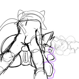 abuse after_sex anal anal_penetration anatomically_correct anatomically_correct_anus anatomically_correct_genitalia anatomically_correct_vulva angry angry_sex animal_genitalia animal_vulva anthro anthro_on_feral anthro_penetrating anthro_penetrating_feral anus assisted_sex aura backsack balls bedroom_eyes being_watched bestiality big_butt biped bodily_fluids butt clothing de_hips equine_anus equine_genitalia equine_vulva erection female female_on_bottom female_penetrated feral feral_penetrated footwear forced from_behind_position frown frowning_at_another genital_fluids genitals group hair half-closed_eyes horn interspecies legwear looking_at_another lying magic magic_user magical_bondage male male/female male_on_top male_penetrating male_penetrating_female muzzle_(object) muzzled narrowed_eyes nude nude_anthro on_bottom on_front on_top pattern_clothing pattern_footwear pattern_legwear pattern_socks penetration penile penile_penetration penis penis_in_ass personal_space_invasion pinned prone_bone_position puffy_anus purple_magic quadruped questionable_consent restrained restraints seductive sex sexual_assault size_difference smile smiling_at_another socks speed_bump_position striped_clothing striped_footwear striped_socks stripes tail telekinesis thick_thighs trio unimpressed vulva stlkr friendship_is_magic hasbro my_little_pony mythology starlight_glimmer_(mlp) trixie_(mlp) equid equine felid feline horse mammal mythological_creature mythological_equine pony unicorn 1:1 2d_animation animated frame_by_frame hi_res line_art monochrome