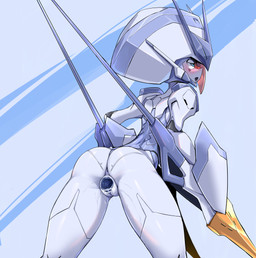 anus blush bodily_fluids butt camel_toe clitoris clothing disembodied_penis duo female genital_fluids genitals looking_pleasured machine male not_furry penetration penis presenting presenting_hindquarters solo_focus standing translucent translucent_penetration translucent_penis vaginal vaginal_fluids vaginal_penetration vulva pochincoff darling_in_the_franxx studio_trigger delphinium humanoid robot robot_humanoid censored