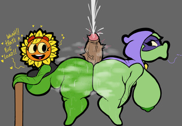 areola ass_to_ass bent_over big_breasts big_butt black_eyes bodily_fluids breasts butt clothed clothing collaborative collaborative_hot_dogging collaborative_sex cum cumshot ejaculation ellipsis erection eyewear eyewear_on_head female flower genital_fluids genitals goggles goggles_on_head green_areola green_body green_nipples group heart_symbol hood hot_dogging huge_breasts huge_butt looking_back male male/female nipples not_furry open_mouth penis plant raised_clothing raised_shirt raised_topwear sex shirt siphon_(anatomy) sweat sweaty_butt text topwear trio vein veiny_penis justcoffee electronic_arts plants_vs._zombies plants_vs._zombies_heroes popcap_games green_shadow solar_flare_(pvz) elemental_creature elemental_humanoid flora_fauna flower_creature humanoid peashooter_(pvz) sunflower_(pvz) absurd_res english_text hi_res
