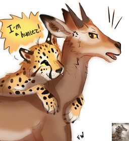 4_toes ambiguous_gender comparison duo feet feral fur markings paws photo spots spotted_body spotted_fur toes flashw cheetah deer felid feline mammal 2022 digital_drawing_(artwork) digital_media_(artwork) meme