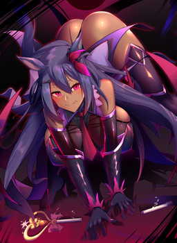 accessory armwear ass_up bare_shoulders big_breasts big_butt blush bodily_fluids bow_(feature) bow_accessory bow_ribbon breasts butt clothed clothing corruption dark_body dark_skin elbow_gloves female footwear gloves hair hair_accessory hair_bow hair_ribbon hands_on_ground handwear high_heels huge_breasts legwear licking licking_lips long_hair looking_at_viewer magic_wand magical_girl_outfit pink_eyes purple_hair ribbons shoes side_boob solo sweat thigh_highs tongue tongue_out bigshine000 cygames uma_musume_pretty_derby hishi_amazon_(pretty_derby) animal_humanoid equid equid_humanoid equine equine_humanoid horse_humanoid humanoid mammal mammal_humanoid absurd_res digital_media_(artwork) hi_res