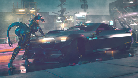 anthro big_breasts big_butt breasts butt car clothing cybernetics cyberpunk female huge_breasts machine motor_vehicle muscular tail thick_thighs vehicle unknown_artist cd_projekt_red cyberpunk_2077 mythology android cyborg dragon humanoid mythological_creature mythological_scalie robot scalie 16:9 3d_(artwork) 4k absurd_res blender_(artwork) blender_cycles_(artwork) digital_media_(artwork) hi_res widescreen