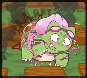 ambiguous_gender bodily_fluids classroom claws clenched_teeth clothed clothing dialogue diaper ellipsis eyes_closed eyewear eyewear_on_head feces feral flying_sweatdrops genital_fluids goggles goggles_on_head group heart_symbol humiliation laugh markings mostly_offscreen_character open_mouth open_smile plant pokeball_diaper pooping public public_humiliation school sharp_teeth smile soiled_diaper soiling soiling_diaper solo_focus sound_effects spots spotted_body subscribestar_username sweat sweatdrop teeth text toe_claws twitter_handle unclean_diaper urine used_diaper vines vowelless vowelless_sound_effect vowelless_vocalization wearing_diaper wet_diaper wetting wetting_diaper young ludis-luteo nintendo pokemon background_character shochu_(gao) ambiguous_species bulbasaur generation_1_pokemon pokemon_(species) english_text hi_res url