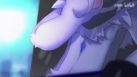 anthro blue_eyes fade_in fade_out fur grey_body grey_fur kemono male nude_anthro nude_male one_eye_closed raining safe_nudity shush slim_anthro slim_male solo white_body white_fur hlg7777 bilibili domestic_cat felid feline felis mammal 16:9 2024 animated hi_res short_playtime sound video watermark widescreen