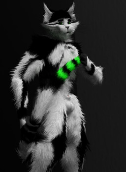 animal_genitalia anthro athletic athletic_anthro black_arms black_eyebrows black_hair black_tail black_wall black_whiskers casual_nudity cheek_tuft chin_tuft depth_of_field ear_tuft eyebrows facial_expressions facial_tuft genitals green_eyes green_tail grey_hands hair head_tilt holding_own_tail holding_tail lojban_description long_arms long_hair nude penis penis_tip sheath smile smiling_at_viewer solo standing tail tuft vantablack_fur whiskers white_arms white_tail varik_valefor public_domain vunc_(varik_valefor) domestic_cat felid feline felis mammal absurd_res blender_(artwork) digital_drawing_(artwork) digital_media_(artwork) english_description gimp_(artwork) hi_res krita_(artwork) agender_(lore)