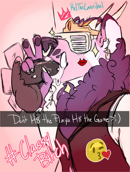 anthro balls black_penis bodily_fluids camera_view clothed clothing crown cum cum_in_mouth cum_inside duo ear_piercing erection eyewear facial_piercing frenum_piercing genital_fluids genital_piercing genitals gesture glasses glory_balls glory_hole hand_gesture headgear horn humanoid_genitalia humanoid_penis kiss_mark lip_piercing male male/male nose_piercing nose_ring penis penis_piercing piercing ring_piercing saliva selfie septum_piercing text tiara tusks v_sign meldritchhorror snapchat frenor canid canine canis hybrid mammal wolf english_text hi_res story story_in_description