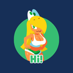 female solo minus8 mario_bros nintendo animal_humanoid human humanoid koopa_humanoid mammal scalie scalie_humanoid animated hi_res