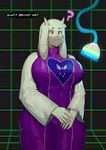 anthro big_breasts big_butt breasts butt clothing corruption dress erect_nipples female fur horn imminent_rape nipple_outline nipples question_mark robe solo thick_thighs white_body white_fur wide_hips crabhorn deltarune undertale undertale_(series) toriel boss_monster_(undertale) bovid caprine mammal werewire absurd_res digital_media_(artwork) hi_res