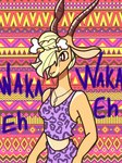 africa animal_print antelope_horn anthro bone bovid_horn female gazelle_horn horn jewelry leopard_print necklace solo mrfoxluck disney zootopia gazelle_(zootopia) antelope bovid gazelle mammal 3:4 absurd_res hi_res