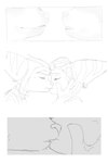 anthro duo eyewear female goggles kiss_on_lips kissing love male romantic romantic_couple stripes whitestia ratchet_and_clank sony_corporation sony_interactive_entertainment ratchet_(ratchet_and_clank) rivet_(ratchet_and_clank) lombax mammal absurd_res comic hi_res monochrome