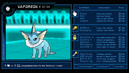 all_fours ambiguous_gender blue_body feral solo tail tail_motion tailwag zachsanomaly nintendo pokemon eeveelution generation_1_pokemon pokemon_(species) vaporeon animated