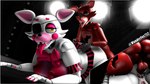 anthro female machine male male/female wonderfox712 mishuyuu_(modeler) five_nights_at_freddy's five_nights_at_freddy's_2 scottgames foxy_(fnaf) mangle_(fnaf) animatronic canid canine fox mammal robot 16:9 3d_(artwork) digital_media_(artwork) hi_res source_filmmaker_(artwork) widescreen