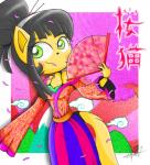black_hair blush cat cleavage clothed clothing fan feline female green_eyes hair headband kitty_katswell mammal solo t.u.f.f._puppy translation_request unknown_artist
Rating: Safe
Score: 2
User: Juni221
Date: November 16, 2013