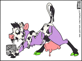 anthro black_hair bovine_teats bovine_udders fur glistening goo_transformation hair horn latex liquid_latex male nude open_mouth paint patreon_username pink_nose purple_body purple_fur simple_background solo teats text transformation udders white_background remywolf daze-snow-leopard bovid bovine canid canine cattle deer fox hybrid mammal 2016 digital_drawing_(artwork) digital_media_(artwork) english_text url