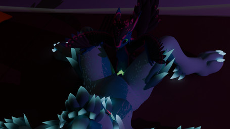 anthro duo female genitals male penetration penis size_difference thick_thighs wide_hips stolas45 daniella_(stolas45) manny_the_avali_(stolas45) avali winterbold hi_res