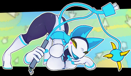 alternative_fashion anthro ass_up big_breasts biped blush breasts butt cable_tail clothed clothing cyberpop female floating_hands j-fashion jack-o'_pose looking_at_viewer machine pose simple_background smile solo yellow_eyes cryptiacurves cryptiacurves_(modeler) deltarune undertale_(series) tasque_manager darkner felid feline mammal robot robot_anthro 2022 digital_media_(artwork) full-length_portrait portrait
