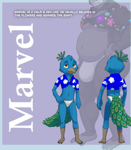 age_difference anthro beak big_butt bikini black_body black_claws black_clothing black_fur black_hair black_shirt black_toe_claws black_topwear blue_body blue_clothing blue_feather_hair blue_feathers blue_hair blue_shirt blue_tail blue_tail_feathers blue_topwear brown_eyes brown_feather_hair brown_hair brown_tail brown_tail_feathers bulge butt claws clothing duo feather_hair feathers front_view fur green_clothing green_feather_hair green_hair green_shirt green_tail green_tail_feathers green_topwear grey_beak grey_body grey_clothing grey_fur grey_thong grey_underwear hair half-closed_eyes hand_on_hip hand_on_own_hip hands_on_hips hands_on_own_hips male multicolored_body multicolored_clothing multicolored_feather_hair multicolored_fur multicolored_shirt multicolored_tail multicolored_tail_feathers multicolored_topwear muscular muscular_anthro muscular_male narrowed_eyes peacock_feather pecs pink_clothing pink_shirt pink_topwear pose pseudo_hair purple_clothing purple_shirt purple_topwear rear_view shirt shirt_tied slightly_chubby smile standing swimwear tail tail_feathers teeth text thick_thighs thong tied_clothing tied_shirt toe_claws topwear two-piece_swimsuit two_tone_body two_tone_clothing two_tone_fur two_tone_shirt two_tone_topwear underwear white_clothing white_shirt white_thong white_topwear white_underwear yellow_clothing yellow_shirt yellow_topwear young young_anthro young_male younger_male foxserx adam's_garden joey_(adam's_garden) marvel_(adam's_garden) ape avian bird galliform gorilla haplorhine mammal peafowl phasianid primate 2026 absurd_res character_name digital_media_(artwork) english_text hi_res model_sheet