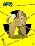 anthro breasts brown_body brown_fur crossgender female fur looking_at_viewer mtf_crossgender nude solo text blaketheflareon johnny_test_(series) dukey canid canine canis domestic_dog mammal 3:4 digital_media_(artwork) english_text hi_res signature