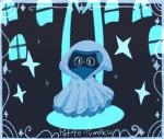 blue_clothing castle clothed clothing detailed_background eyewear floating fully_clothed glasses hood looking_at_viewer not_furry outside robe shadow solo sparkles star white_eyes window petite-pumpkin deltarune undertale_(series) ralsei bovid caprine darkner goat mammal 2018 2_frame_animation 2d_animation animated blue_theme digital_media_(artwork) short_playtime signature