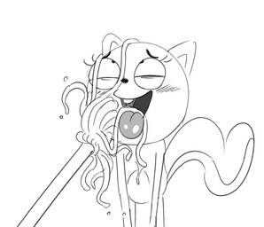 anthro blush blush_lines buckteeth cleaning_tool countershade_torso countershading female looking_pleasured micro_calves micro_legs micro_thighs mop narrow_hips open_mouth simple_background solo teeth thigh_gap thin_calves thin_legs thin_thighs tongue tongue_out white_background young smeet_(artist) disney kiff_(series) kiff_chatterley eastern_grey_squirrel grey_squirrel mammal rodent sciurid tree_squirrel 2023 black_and_white digital_drawing_(artwork) digital_media_(artwork) line_art monochrome shaded shaded_line_art