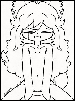 adolescent anthro anthro_penetrated big_tail black_border black_nose border clitoris cowgirl_position duo eye_scar eyelashes eyes_closed facial_scar featureless_hands female female_focus female_penetrated first_person_view flat_chested from_front_position genitals hair humanoid_genitalia humanoid_vulva inner_ear_fluff long_hair looking_pleasured male male/female male_penetrating male_penetrating_female male_pov navel nipples nude nude_anthro nude_female on_bottom on_top open_mouth penetration penile penile_penetration penis penis_in_vagina scar sex tail tuft vaginal vaginal_penetration vulva young young_anthro young_female young_penetrated conditional_dnp xammyxx anon sakura_(xammyxx) canid canine fox mammal 2026 2d_animation 3:4 animated digital_media_(artwork) flipaclip_(artwork) frame_by_frame loop monochrome signature sketch watermark