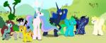 blue_eyes cutie_mark equine female friendship_is_magic horn horse mammal my_little_pony pegasus pony princess_celestia_(mlp) princess_luna_(mlp) smile unicorn winged_unicorn wings
Rating: Safe
Score: -1
User: matriks
Date: January 21, 2014