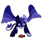 male not_furry wings dipsy-trash hasbro my_little_pony mythology fan_character viren_(oc) equid equine mammal mythological_creature mythological_equine pegasus 1:1 hi_res trans_(lore)