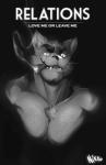 2017 absurd_res anthro bedroom_eyes black_and_white black_background black_nose body_hair captain_nikko chest_hair chest_tuft cigar comic compression_artifacts cover cover_art cover_page domestic_cat english_text eyebrows felid feline felis fur half-closed_eyes hi_res jack_mckinley looking_at_viewer male mammal monochrome narrowed_eyes naughty_face open_mouth pinup pose seductive signature simple_background smile smoke smoking solo standing stare tabby_cat teeth text thick_eyebrows tongue tuft whiskers