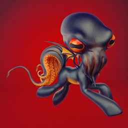 ambiguous_gender face_tentacles feral gradient jumping mantle_(mollusk) solo tentacles what wings bigshot_toyworks_studio cthulhu_mythos h._p._lovecraft hasbro my_little_pony mythology cthulhu aquatic cephalopod equid equine hybrid mammal mollusk mythological_creature mythological_equine pegasus 1:1 low_res
