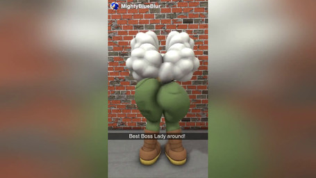anthro anus bent_over big_butt black_clothing black_horn black_shirt black_topwear blue_eyes boots bottomwear bouncing_butt brick_wall brown_boots brown_clothing brown_footwear brown_gloves brown_handwear brown_shirt brown_topwear bubble_butt butt butt_focus clothing female fingers footwear fur genitals gloves green_bottomwear green_clothing green_pants hair half-closed_eyes handwear hooved_fingers hooves horn looking_at_viewer looking_back multiple_angles music narrowed_eyes pants pink_vulva presenting presenting_hindquarters rear_view shirt shoes smile solo spread_butt spreading tail tan_body tan_fur thick_thighs tight_clothing topwear twerking vulva wall_(structure) white_anus white_body white_fur white_hair wool_(fur) potatermino lokdiag23_(modeler) zebjo_(modeler) idw_publishing sega sonic_the_hedgehog_(comics) sonic_the_hedgehog_(idw) sonic_the_hedgehog_(series) lanolin_the_sheep_(sonic) bovid caprine mammal sheep 16:9 2025 3d_(artwork) 3d_animation animated digital_media_(artwork) hi_res high_framerate short_playtime sound webm widescreen